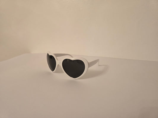 Funky Vision White Sunglasses